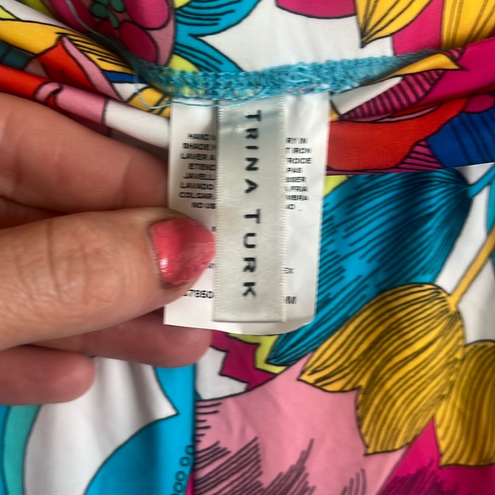Palazzo Pants Floral Pattern size XL stretchy soft butter material